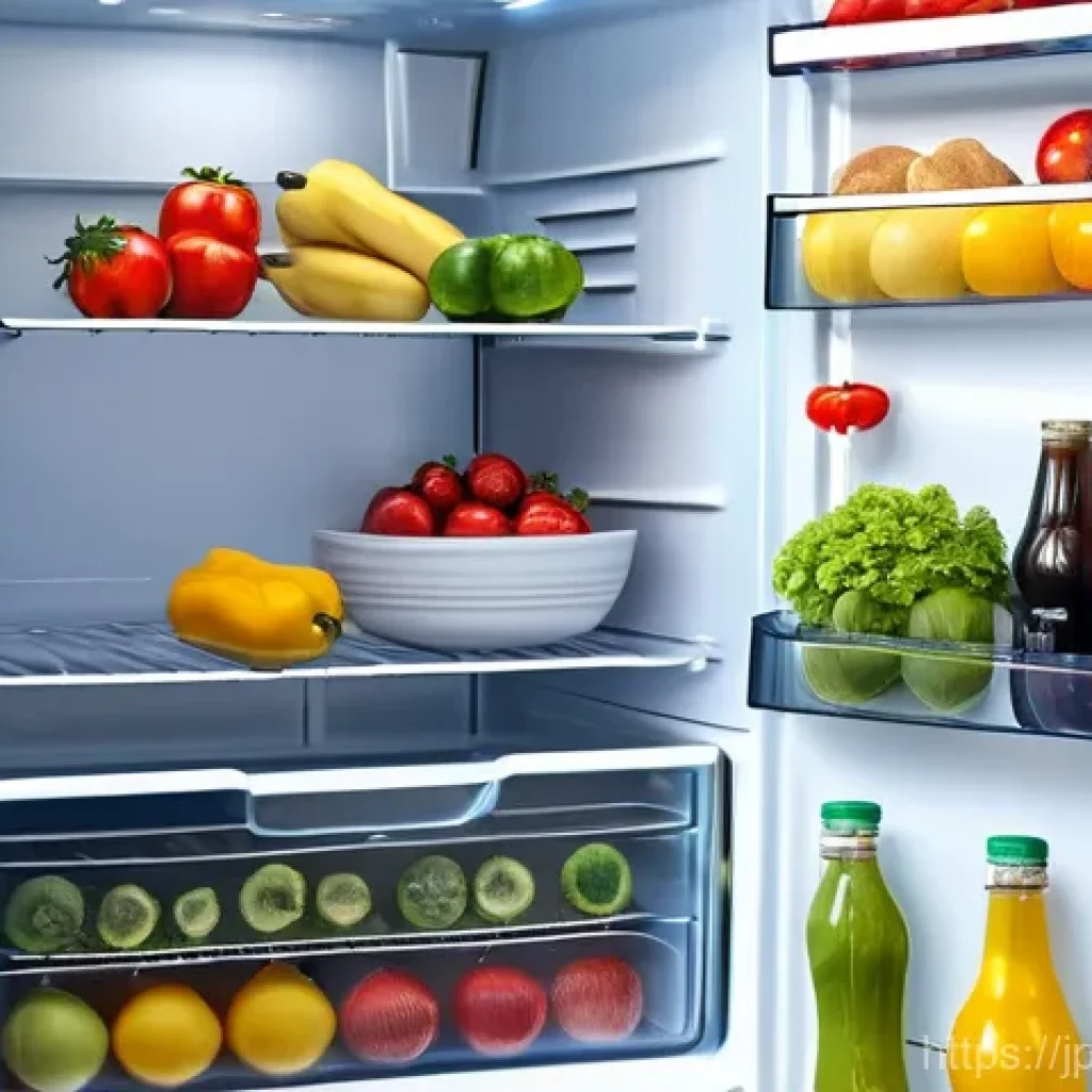 냉장고 냄새 제거 방법 - Here are three detailed image generation prompts in English, inspired by the provided text, focusing...