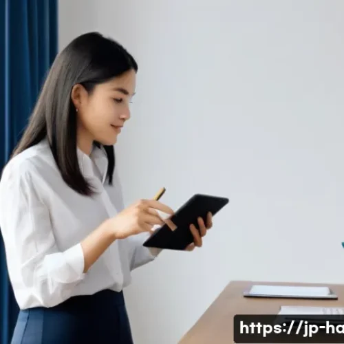 스마트 스피커 활용법 - **Prompt 1: Seamless Schedule Management with Smart Speaker**
    "A young, organized professional w...